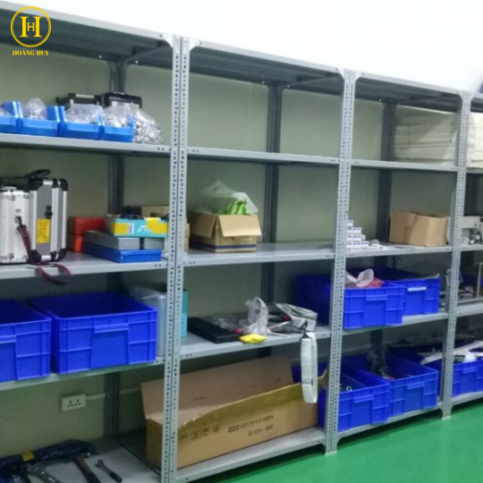 kệ sắt V lỗ 