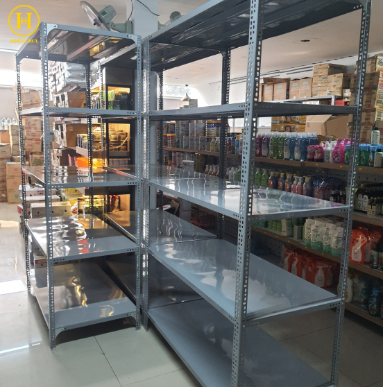 kệ sắt V lỗ đa năng tại Nhơn Trạch