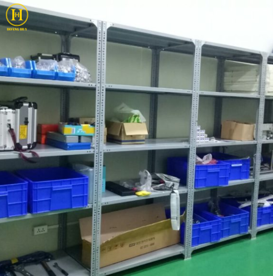 kệ sắt V lỗ 